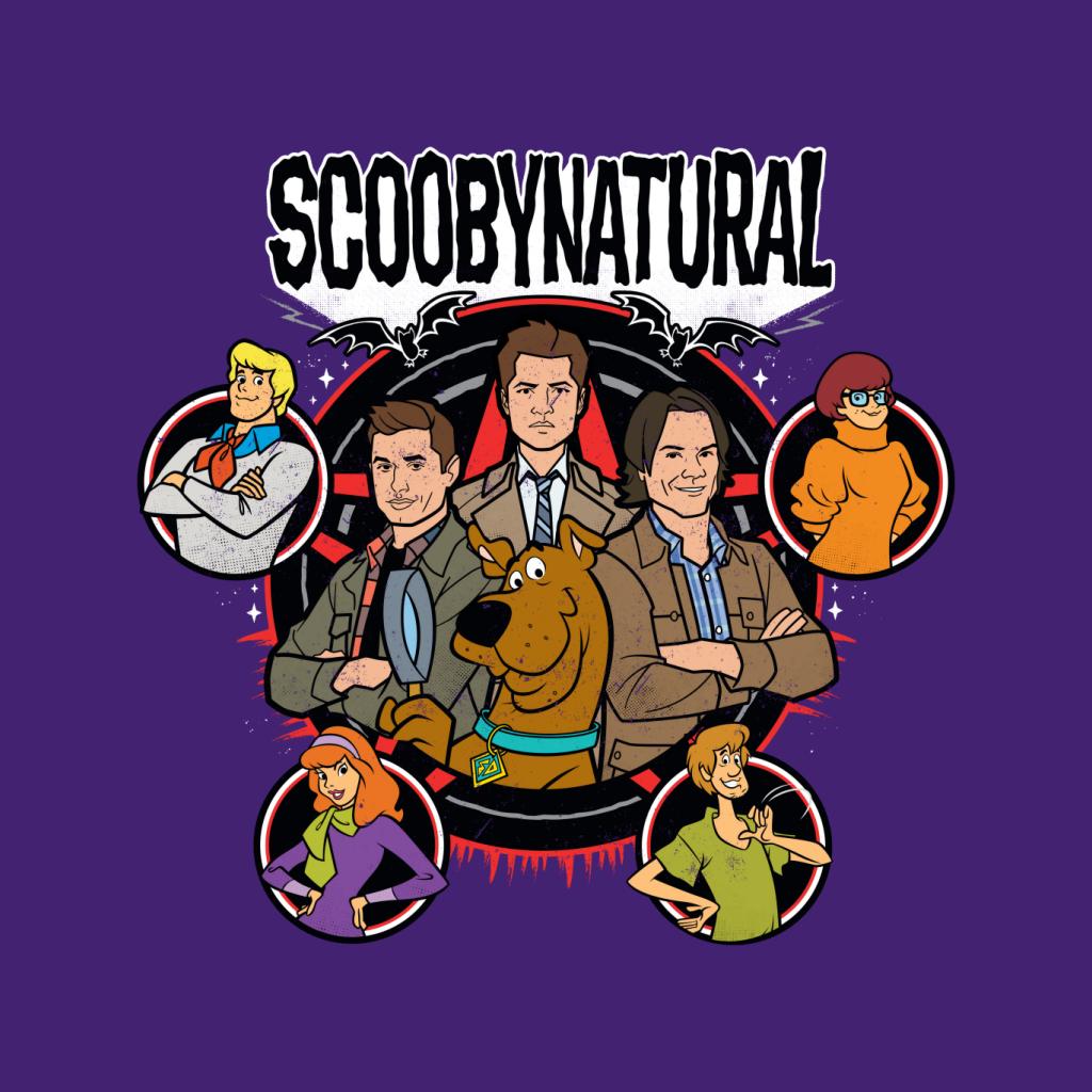 ScoobyNatural Characters Together Women's T-Shirt-ALL + EVERY