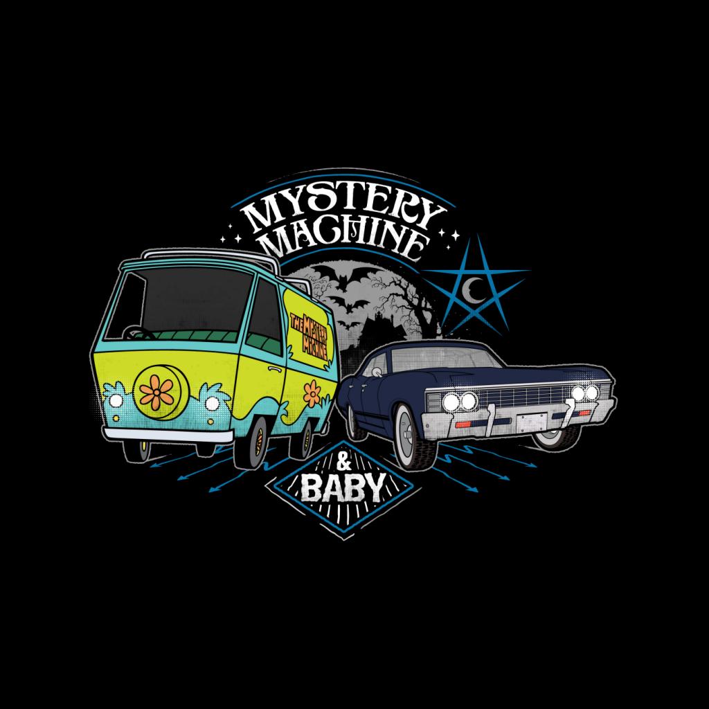 ScoobyNatural Mystery Machine And Baby Men's T-Shirt-ALL + EVERY