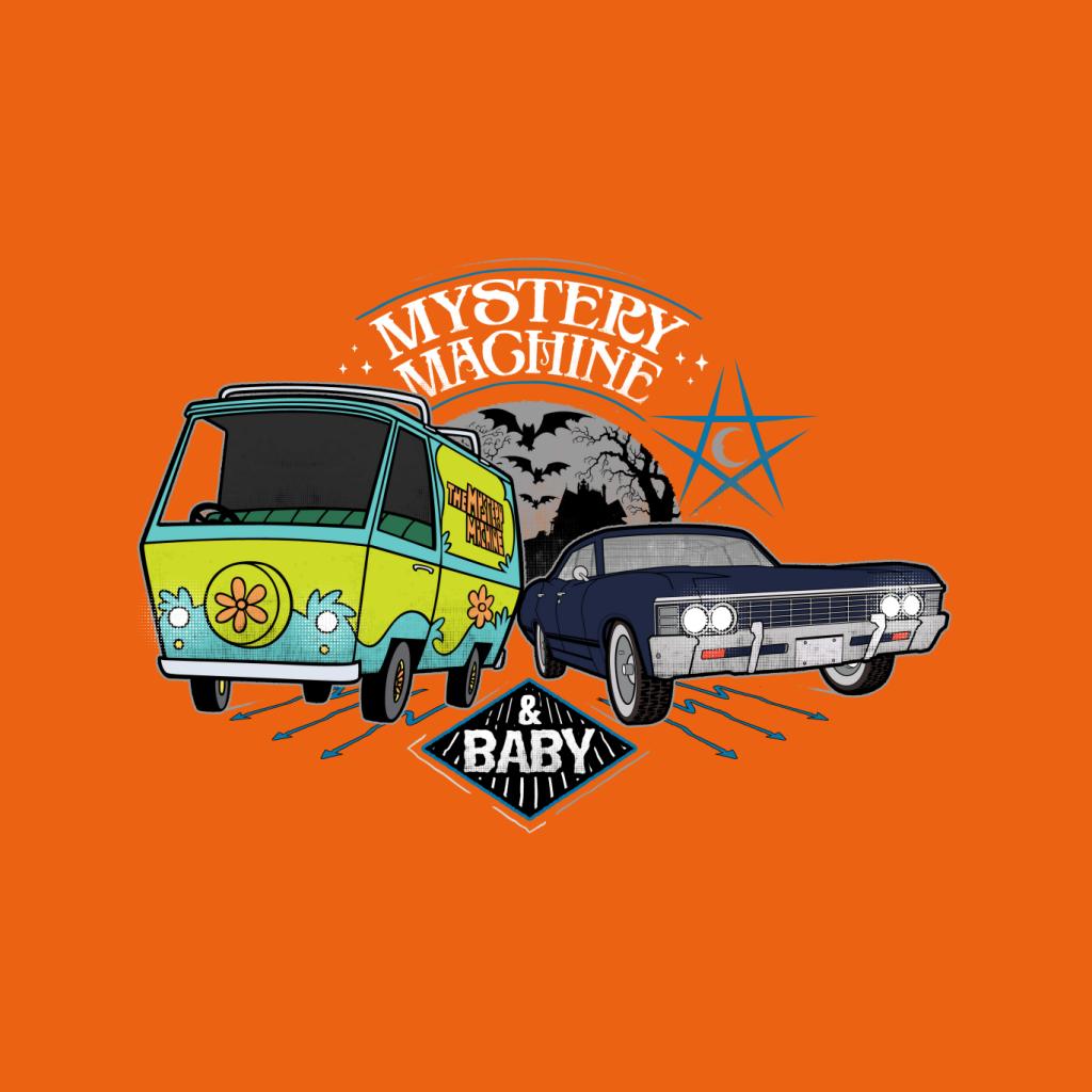 ScoobyNatural Mystery Machine And Baby Men's T-Shirt-ALL + EVERY