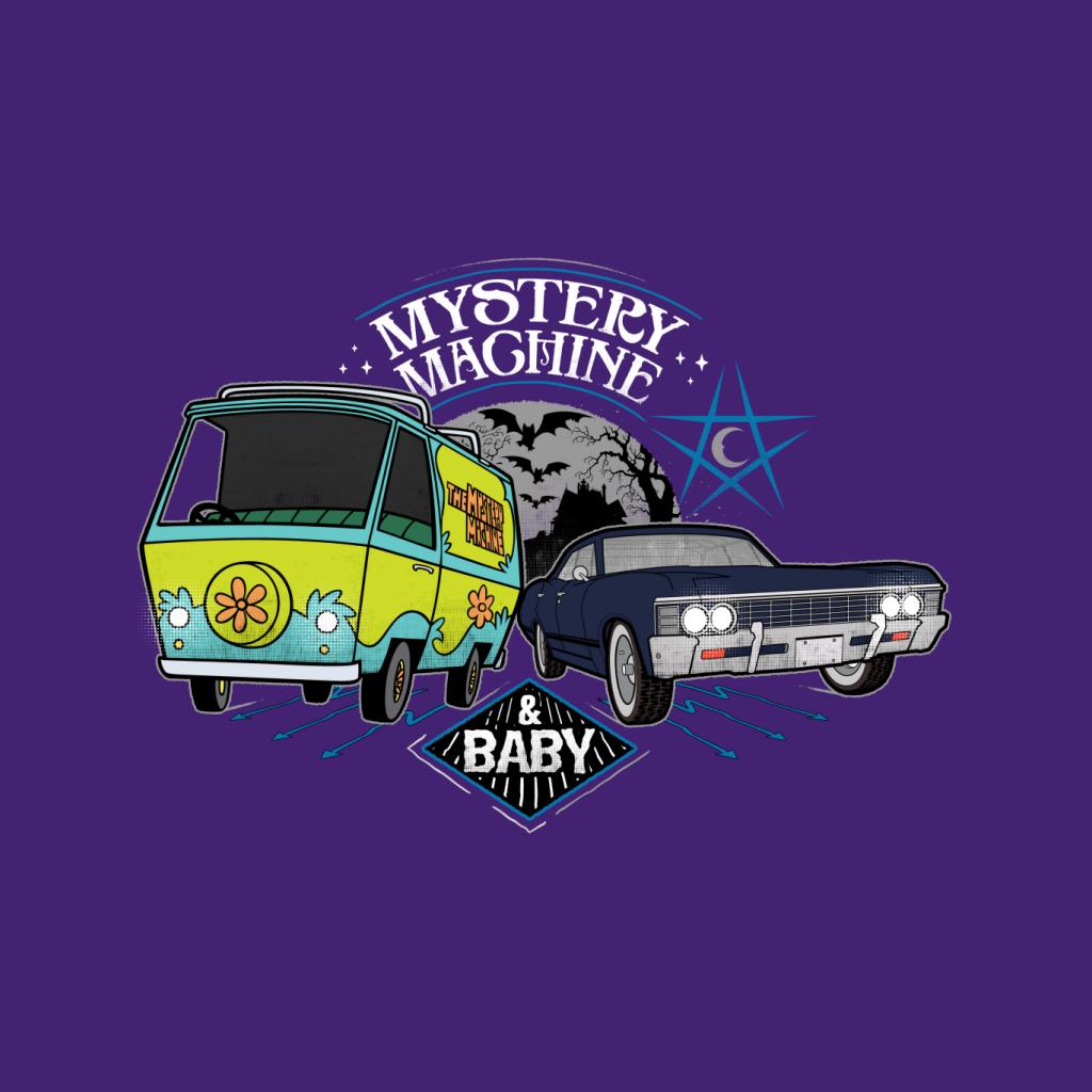 ScoobyNatural Mystery Machine And Baby Women's Sweatshirt-ALL + EVERY