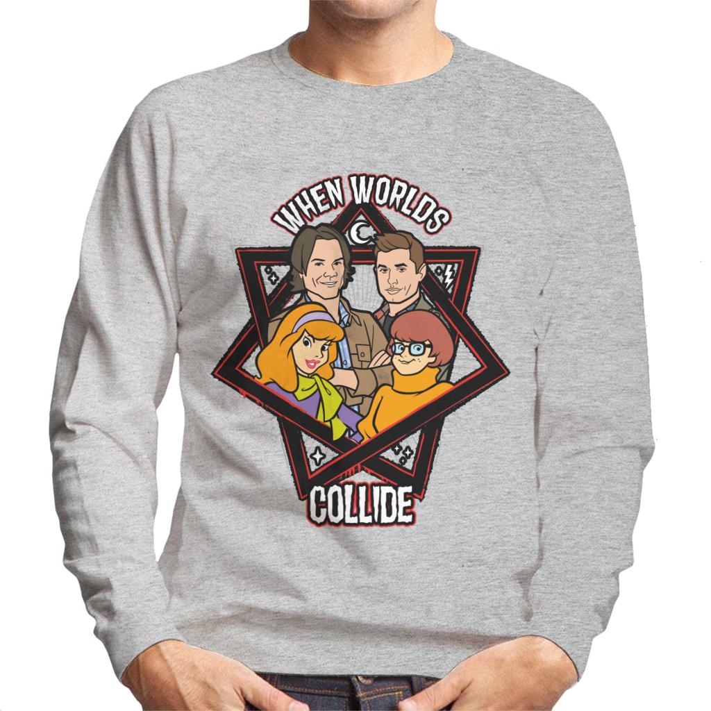 ScoobyNatural When Worlds Collide Men's Sweatshirt-ALL + EVERY