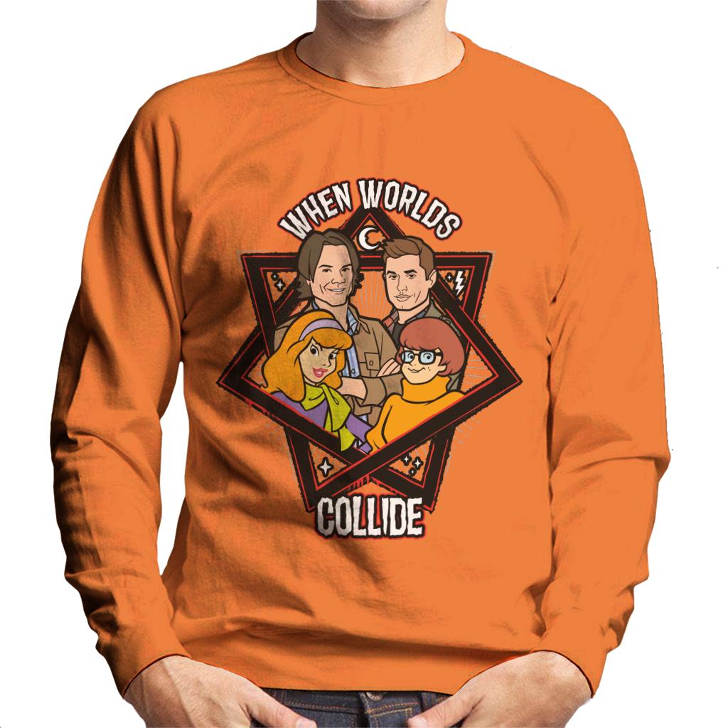 ScoobyNatural When Worlds Collide Men's Sweatshirt-ALL + EVERY