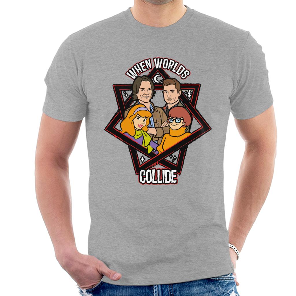 ScoobyNatural When Worlds Collide Men's T-Shirt-ALL + EVERY