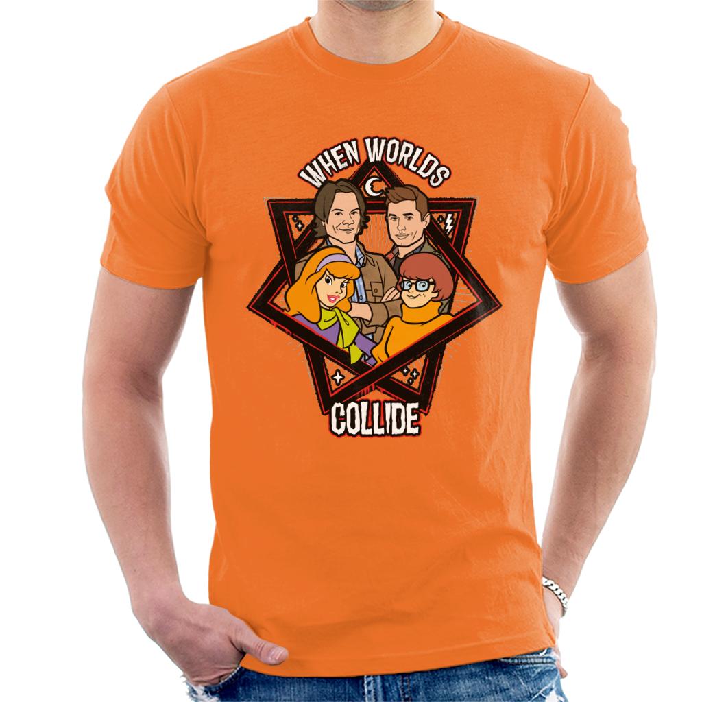 ScoobyNatural When Worlds Collide Men's T-Shirt-ALL + EVERY