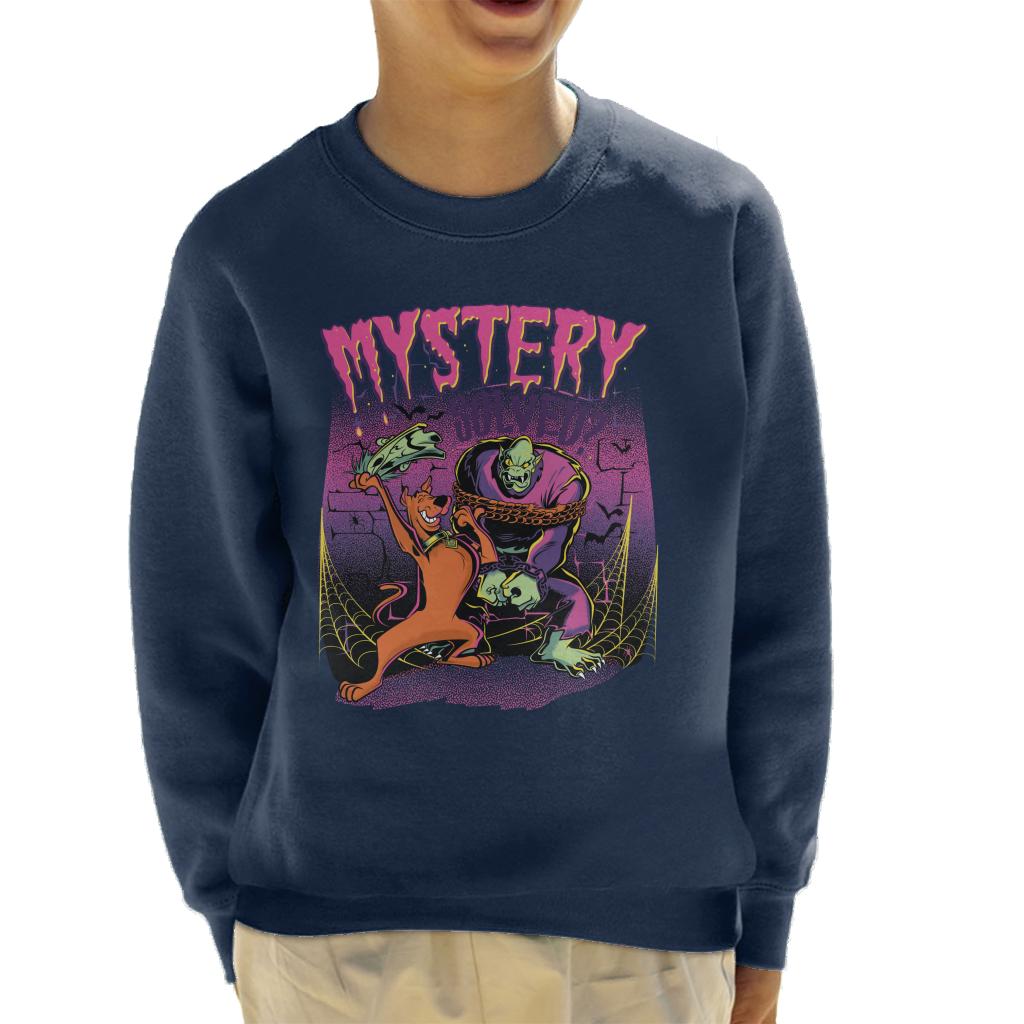 Scooby Doo Halloween Mystery Solved Kid's Sweatshirt-ALL + EVERY