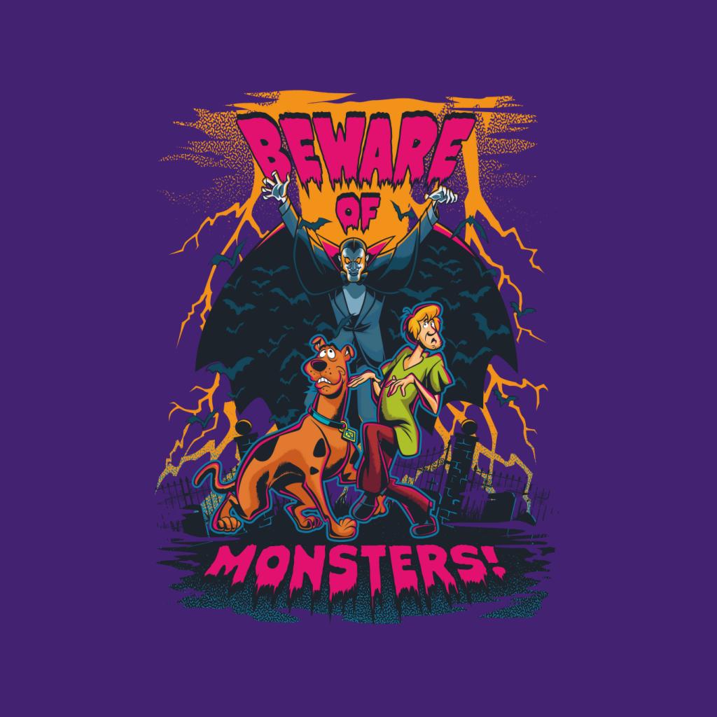 Scooby Doo Halloween Beware Of Monsters Kid's T-Shirt-ALL + EVERY