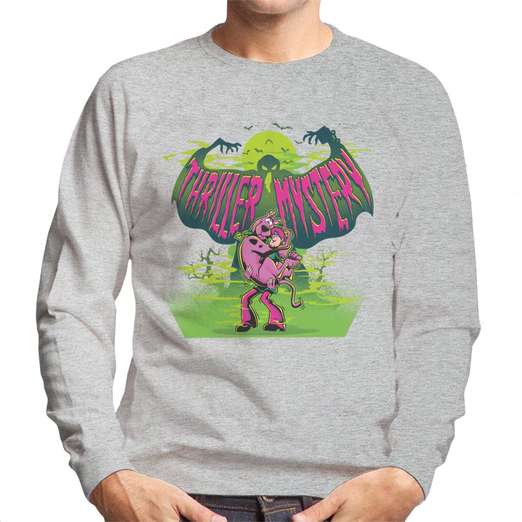 Scooby Doo Halloween Shaggy Thriller Mystery Men's Sweatshirt-ALL + EVERY