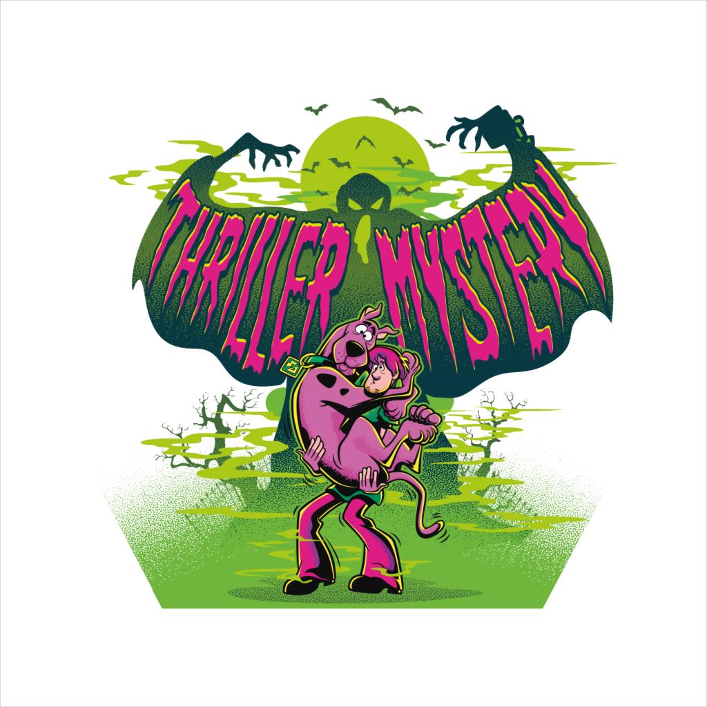 Scooby Doo Halloween Shaggy Thriller Mystery Kid's T-Shirt-ALL + EVERY