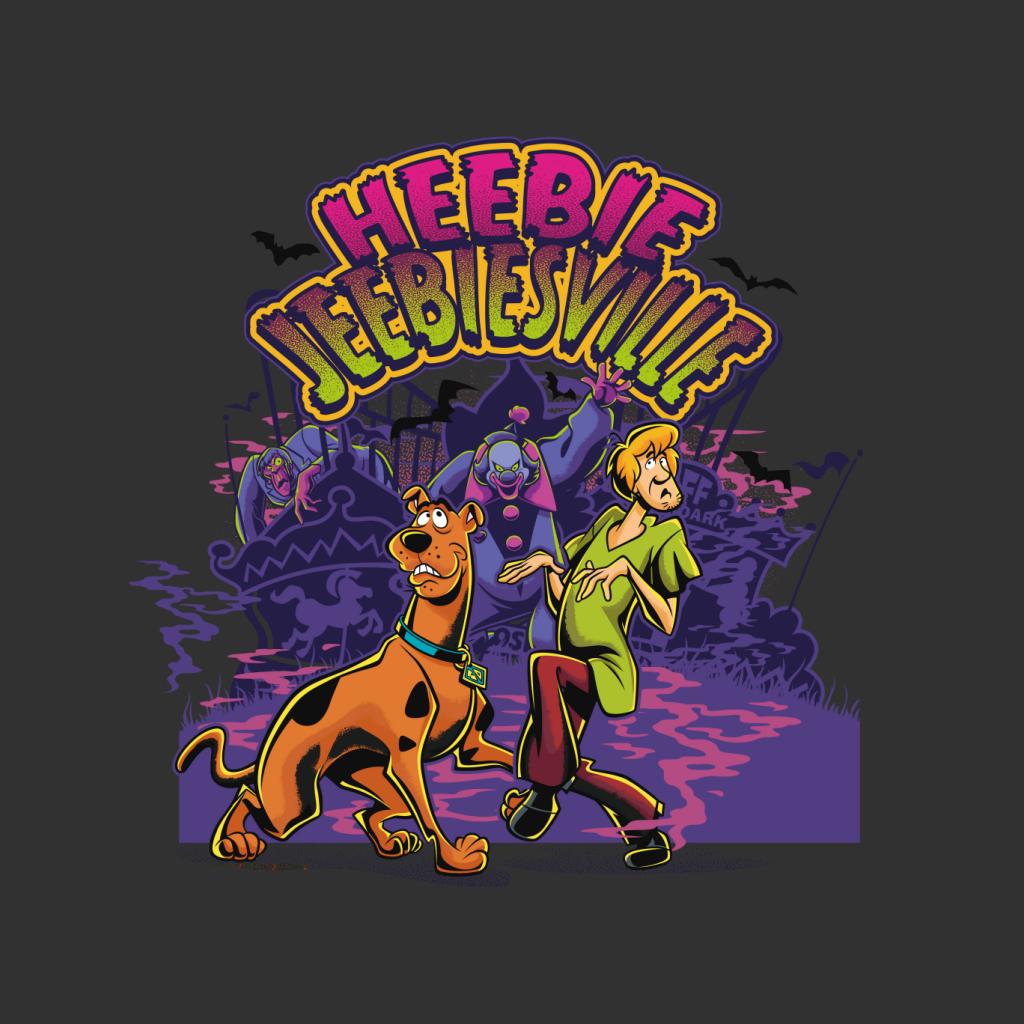 Scooby Doo Halloween Heebie Jeebiesville Men's Sweatshirt-ALL + EVERY