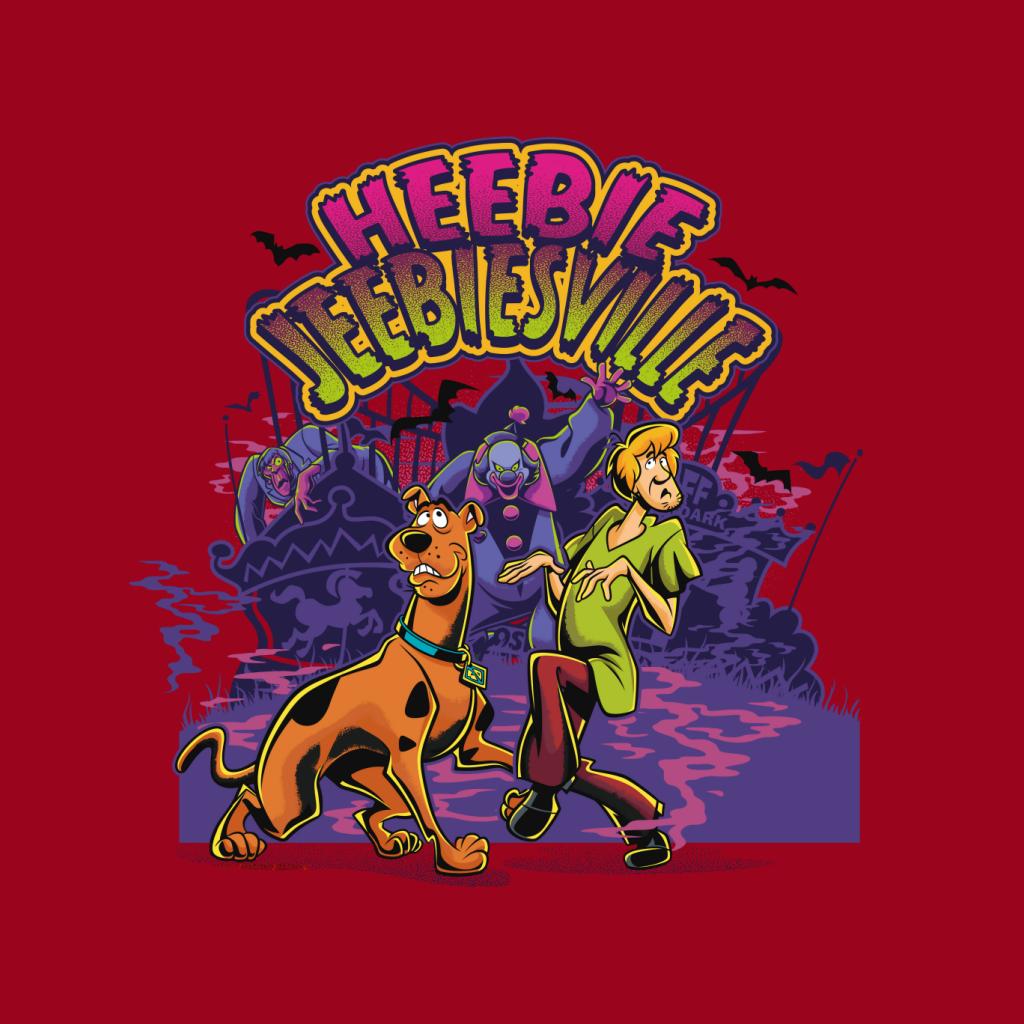 Scooby Doo Halloween Heebie Jeebiesville Men's Sweatshirt-ALL + EVERY