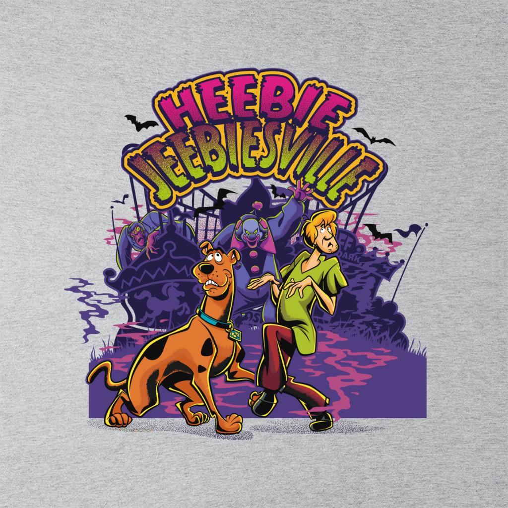 Scooby Doo Halloween Heebie Jeebiesville Men's Sweatshirt-ALL + EVERY