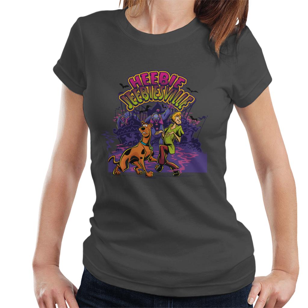 Scooby Doo Halloween Heebie Jeebiesville Women's T-Shirt-ALL + EVERY