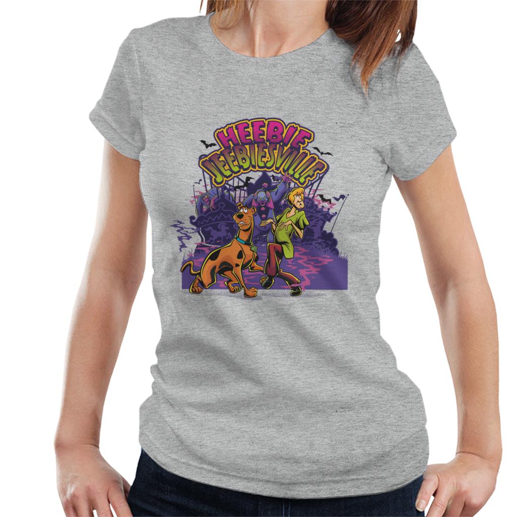 Scooby Doo Halloween Heebie Jeebiesville Women's T-Shirt-ALL + EVERY