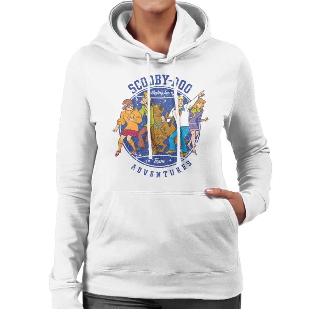 Scooby Doo Sports Team Adventures Women's Hooded Sweatshirt-ALL + EVERY