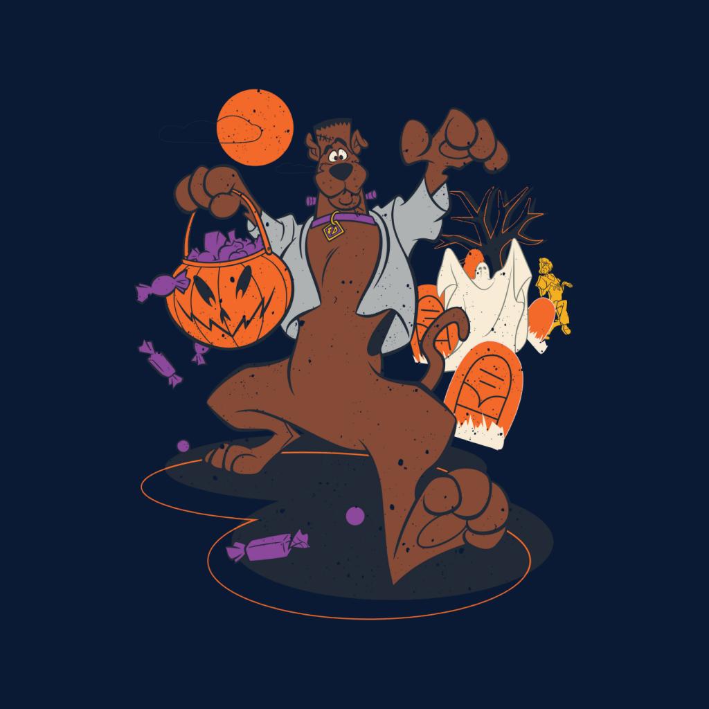 Scooby Doo Halloween Graveyard Of Treats Women's Hooded Sweatshirt-ALL + EVERY