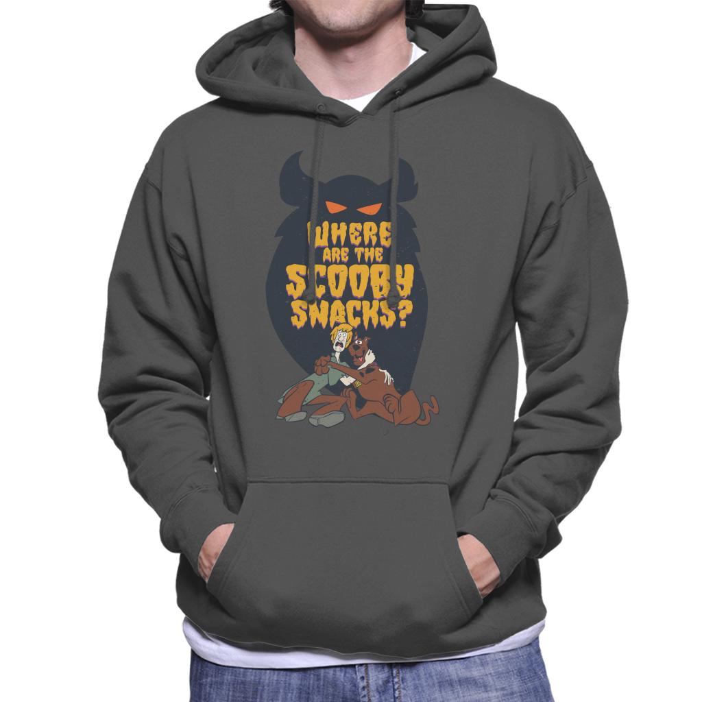 Scooby Doo Halloween Where Are The Scooby Snacks Men's Hooded Sweatshirt-ALL + EVERY