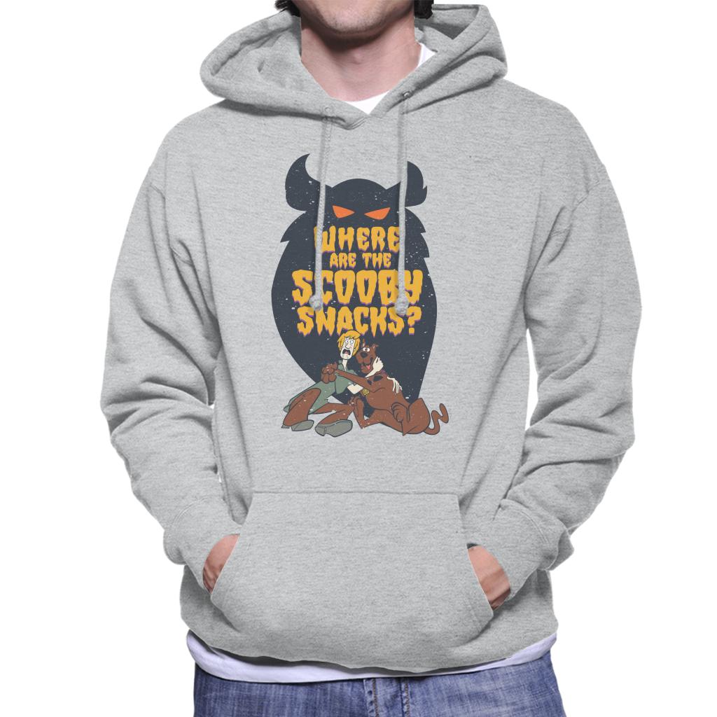 Scooby Doo Halloween Where Are The Scooby Snacks Men's Hooded Sweatshirt-ALL + EVERY