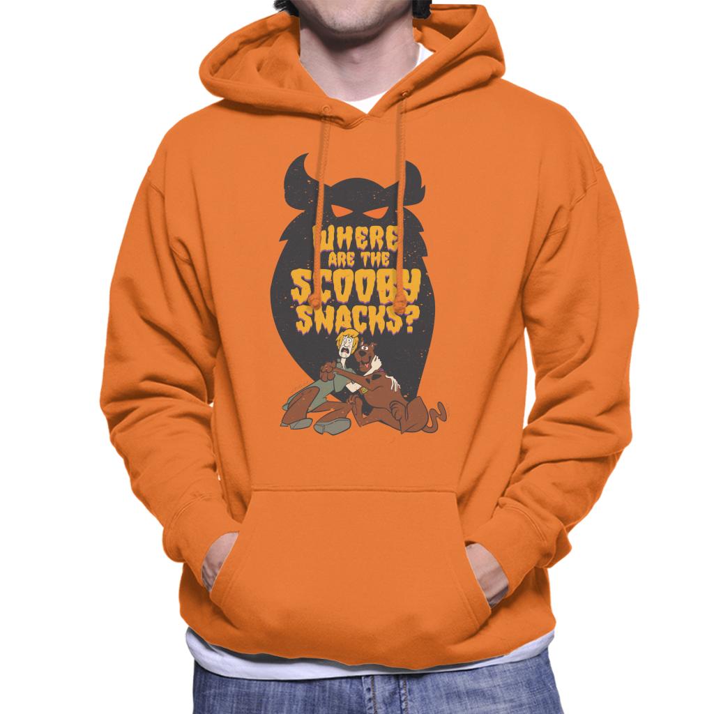 Scooby Doo Halloween Where Are The Scooby Snacks Men's Hooded Sweatshirt-ALL + EVERY