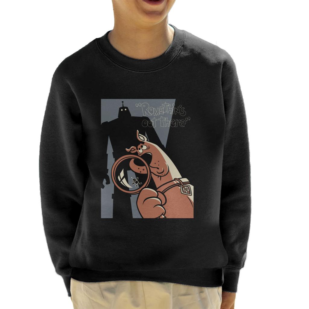 Scooby Doo Halloween Romethins Out There Kid's Sweatshirt-ALL + EVERY