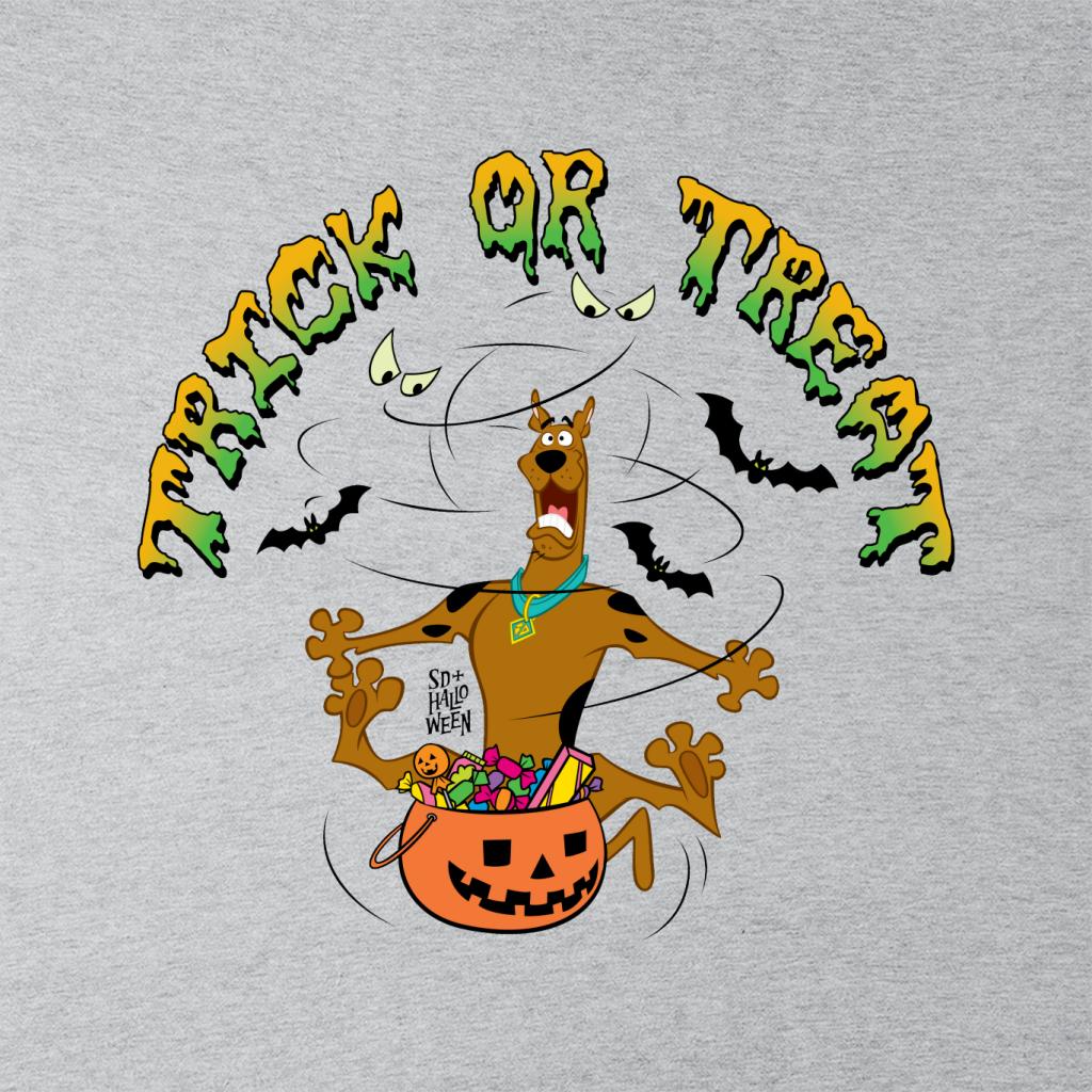 Scooby Doo Halloween Trick Or Treat Terrified Women's T-Shirt-ALL + EVERY