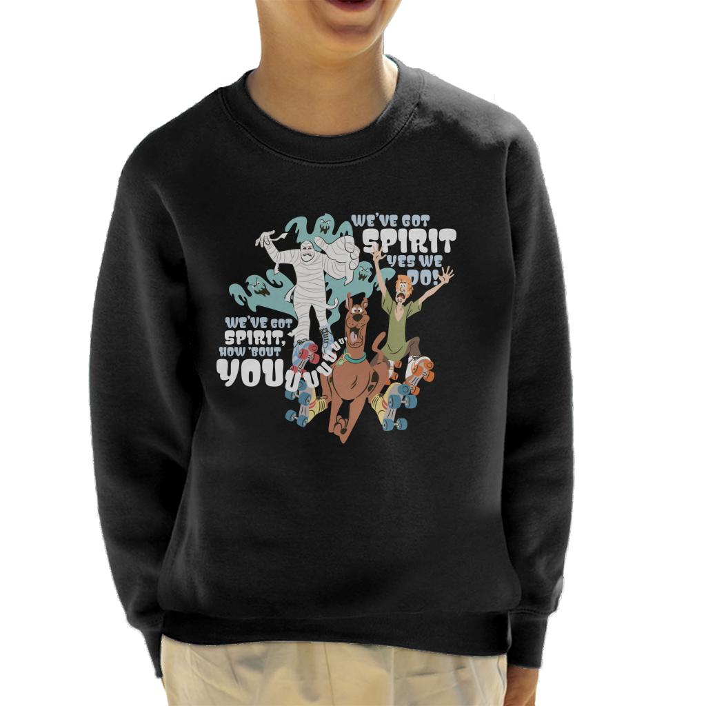 Scooby Doo Halloween We Have Got Spirit Kid's Sweatshirt-ALL + EVERY