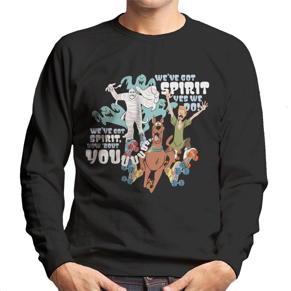 Scooby Doo Halloween We Have Got Spirit Men's Sweatshirt-ALL + EVERY