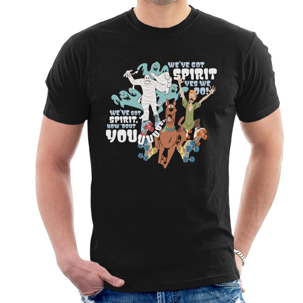 Scooby Doo Halloween We Have Got Spirit Men's T-Shirt-ALL + EVERY