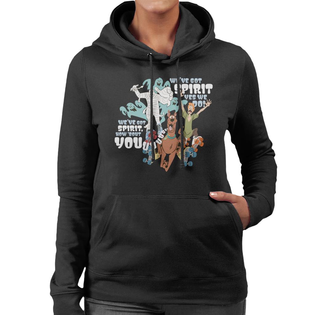 Scooby Doo Halloween We Have Got Spirit Women's Hooded Sweatshirt-ALL + EVERY