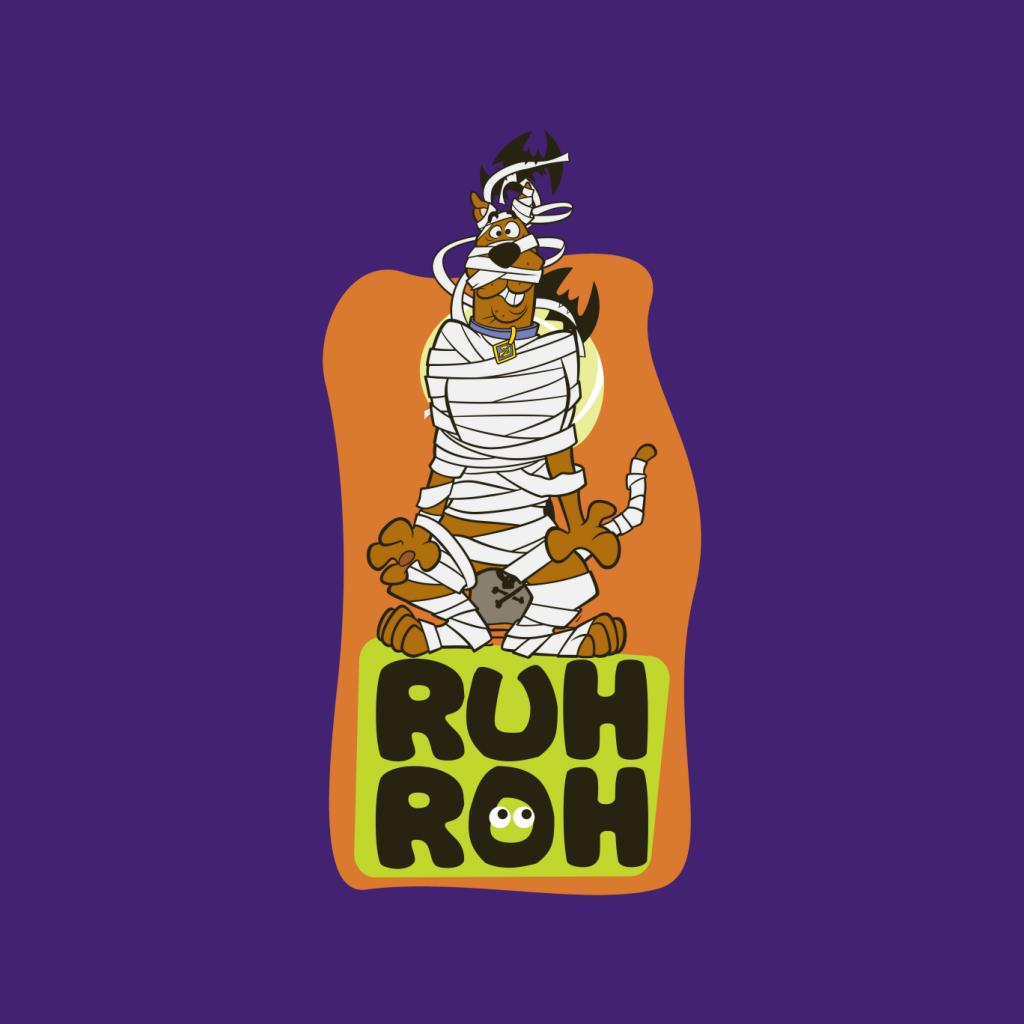 Scooby Doo Halloween Mummified Ruh Roh Women's Sweatshirt-ALL + EVERY