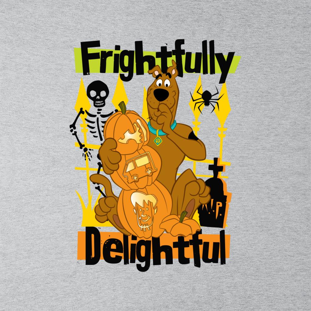 Scooby Doo Halloween Frightfully Delightful Women's Sweatshirt-ALL + EVERY