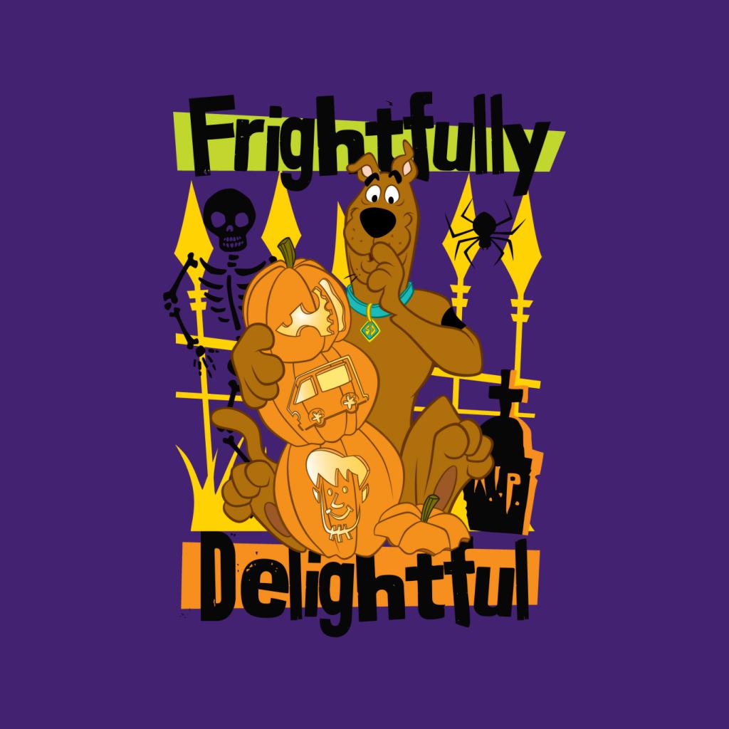 Scooby Doo Halloween Frightfully Delightful Kid's Hooded Sweatshirt-ALL + EVERY