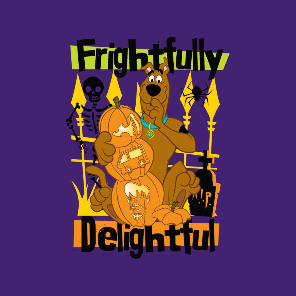 Scooby Doo Halloween Frightfully Delightful Women's Sweatshirt-ALL + EVERY