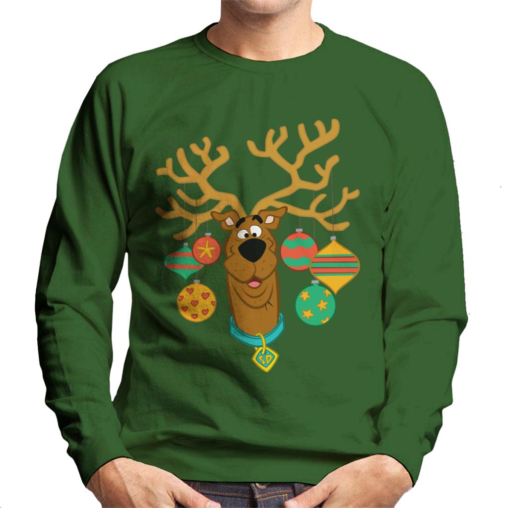 Scooby Doo Christmas Baubles Men's Sweatshirt-ALL + EVERY