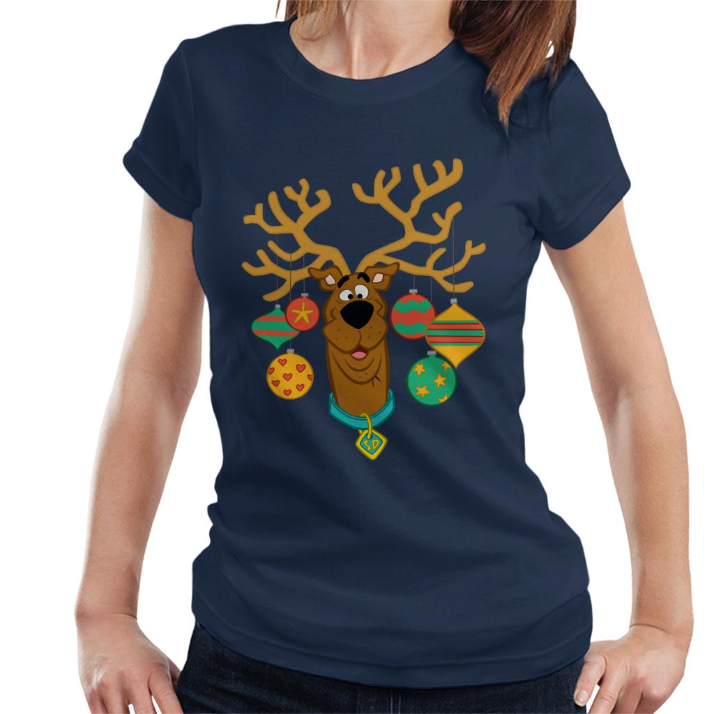 Scooby Doo Christmas Baubles Women's T-Shirt-ALL + EVERY