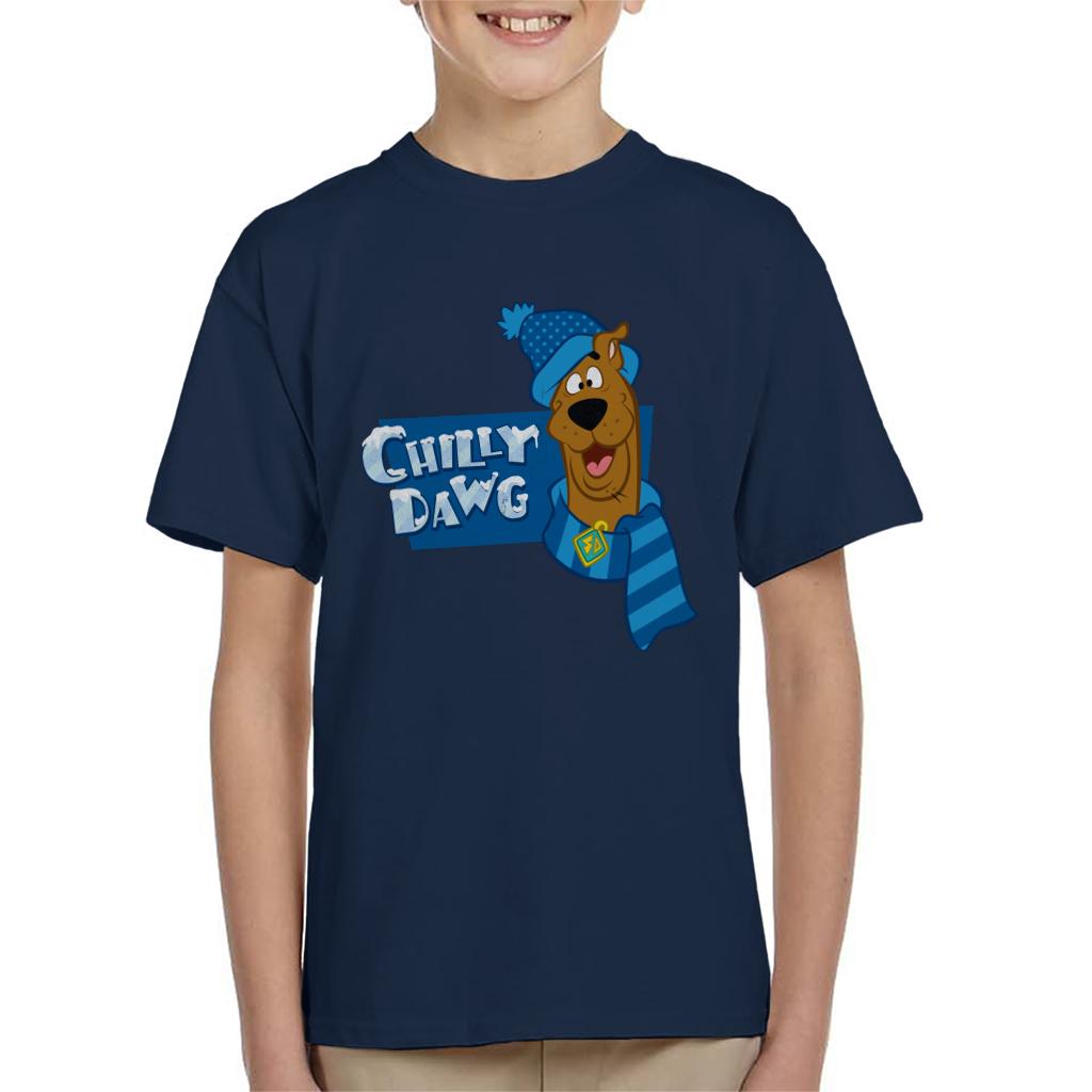 Scooby Doo Christmas Chilly Dawg Kid's T-Shirt-ALL + EVERY