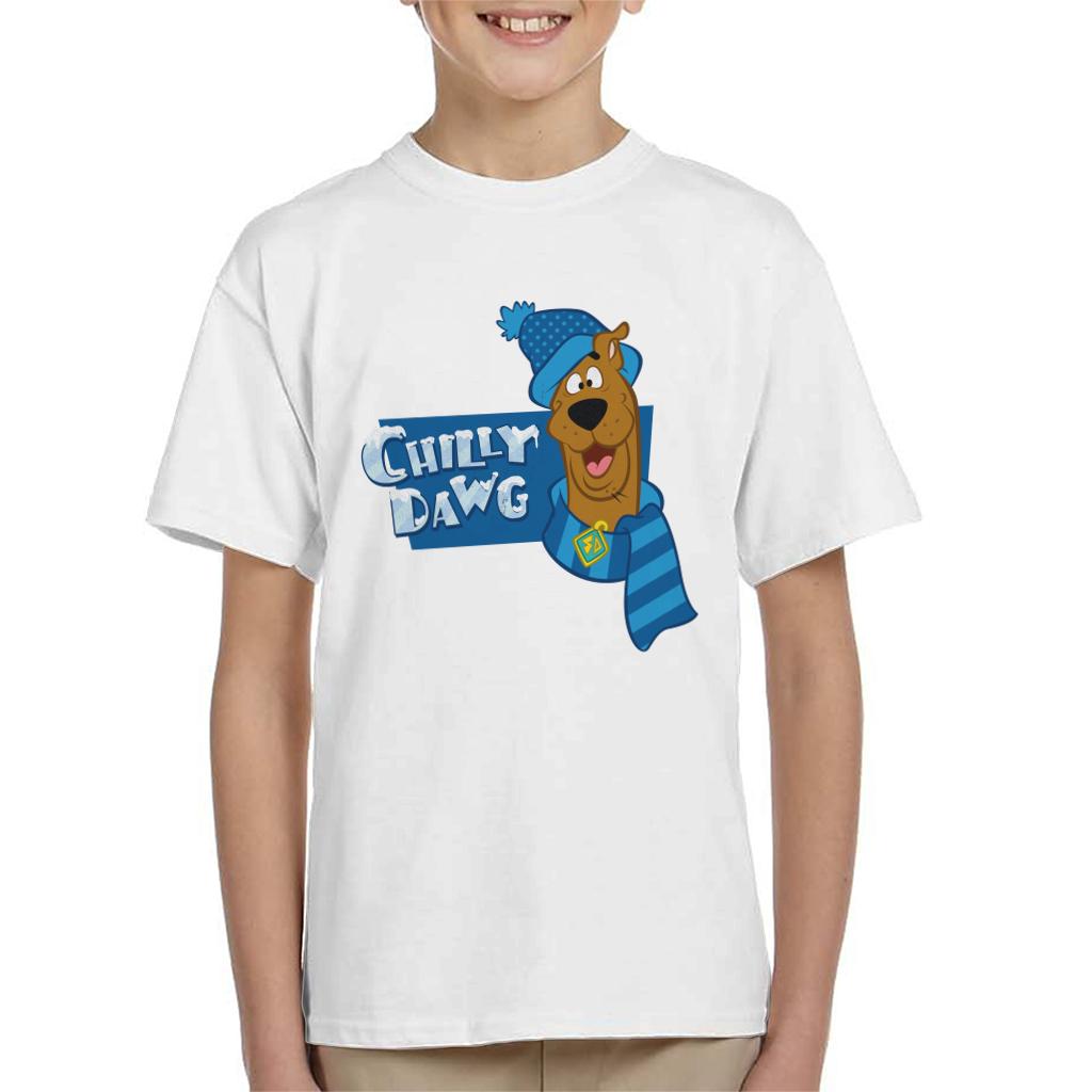 Scooby Doo Christmas Chilly Dawg Kid's T-Shirt-ALL + EVERY