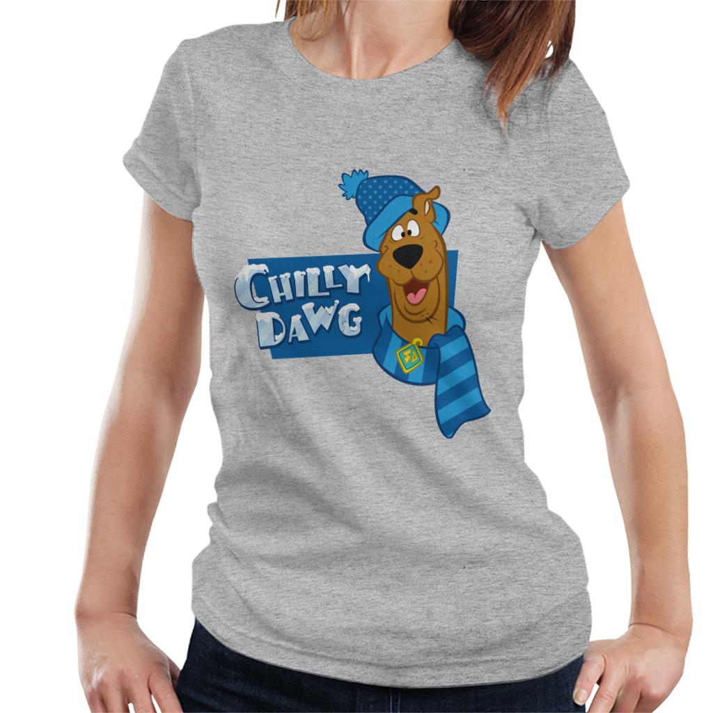 Scooby Doo Christmas Chilly Dawg Women's T-Shirt-ALL + EVERY