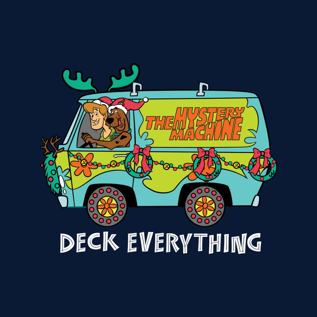 Scooby Doo Christmas The Mystery Machine Women's Hooded Sweatshirt-ALL + EVERY