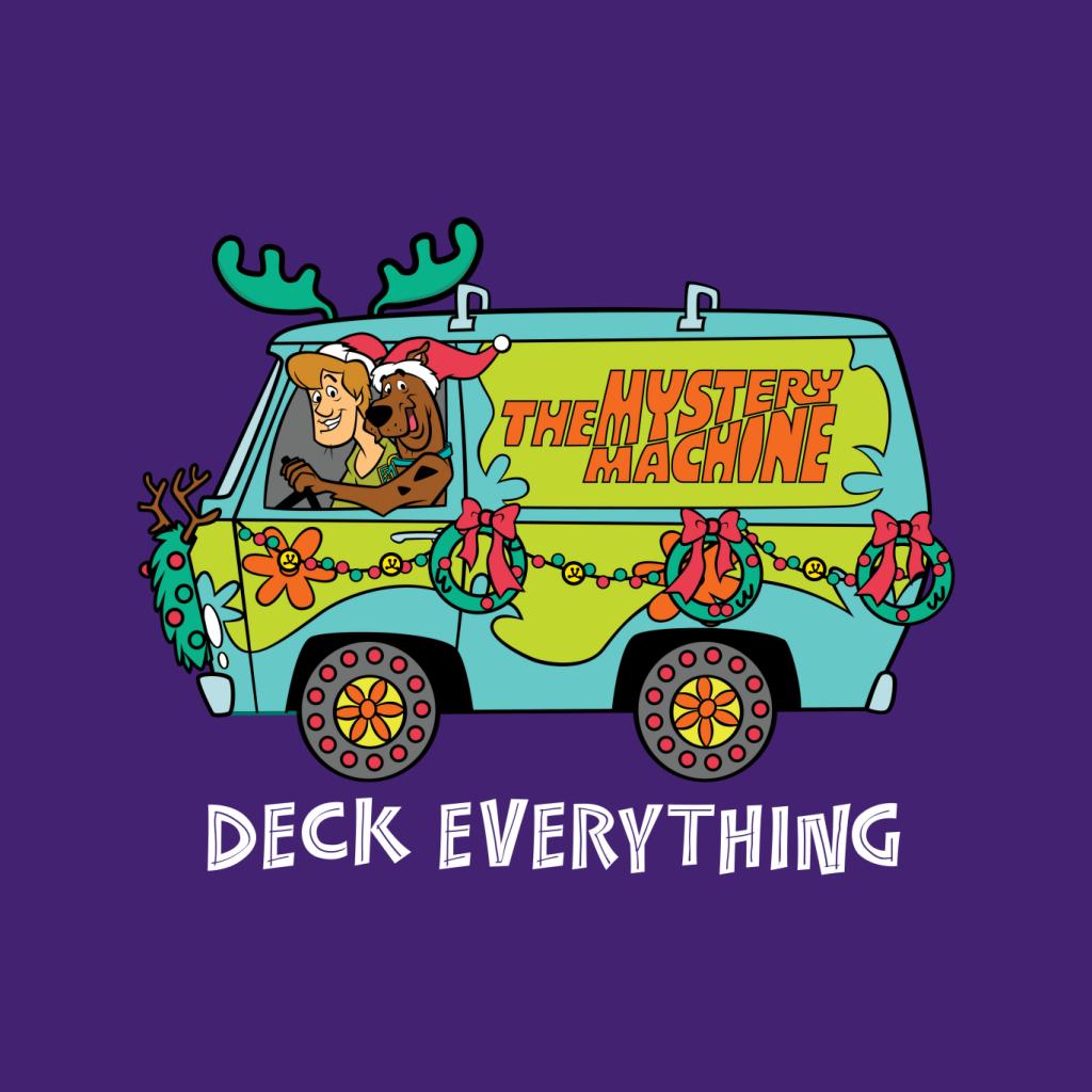 Scooby Doo Christmas The Mystery Machine Women's T-Shirt-ALL + EVERY