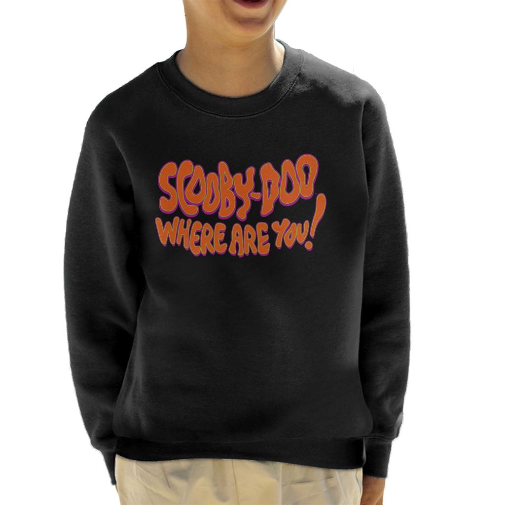 Scooby Doo Where Are You Kid's Sweatshirt-ALL + EVERY