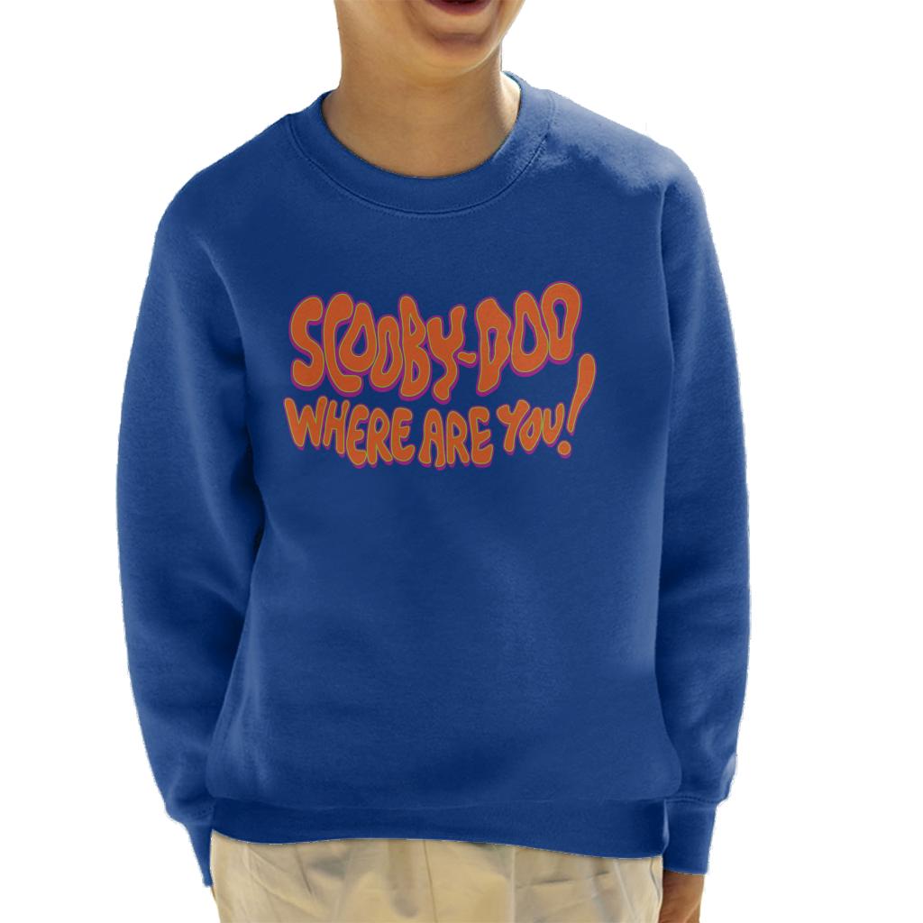 Scooby Doo Where Are You Kid's Sweatshirt-ALL + EVERY