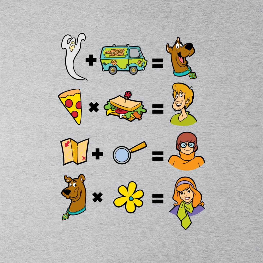Scooby Doo Funny Equations Women's Sweatshirt-ALL + EVERY