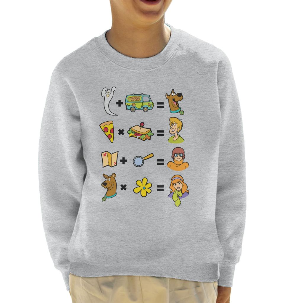 Scooby Doo Funny Equations Kid's Sweatshirt