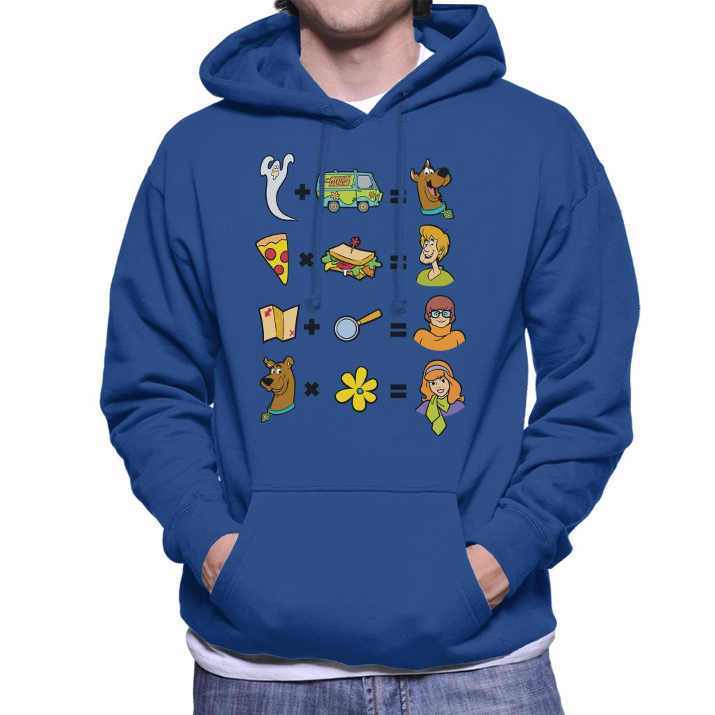 Scooby Doo Funny Equations Men's Hooded Sweatshirt-ALL + EVERY