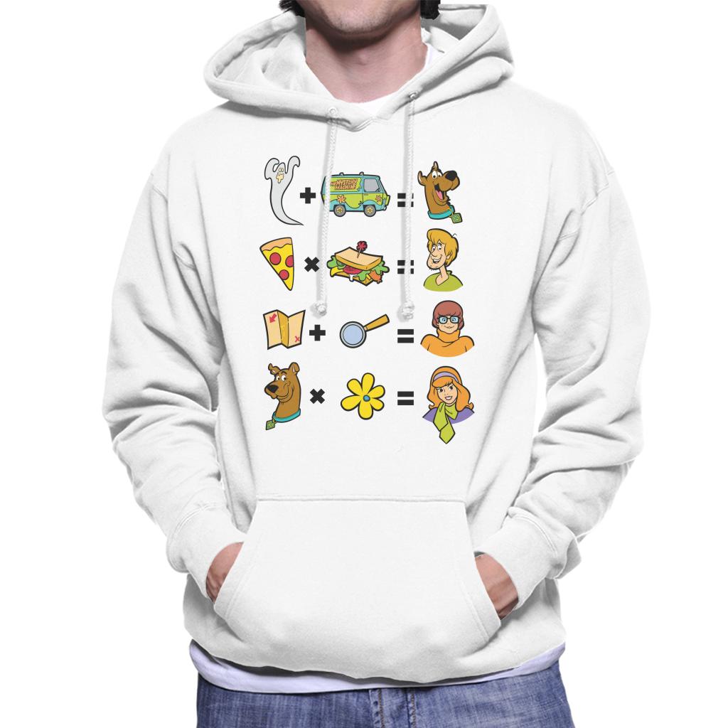 Scooby Doo Funny Equations Men's Hooded Sweatshirt-ALL + EVERY