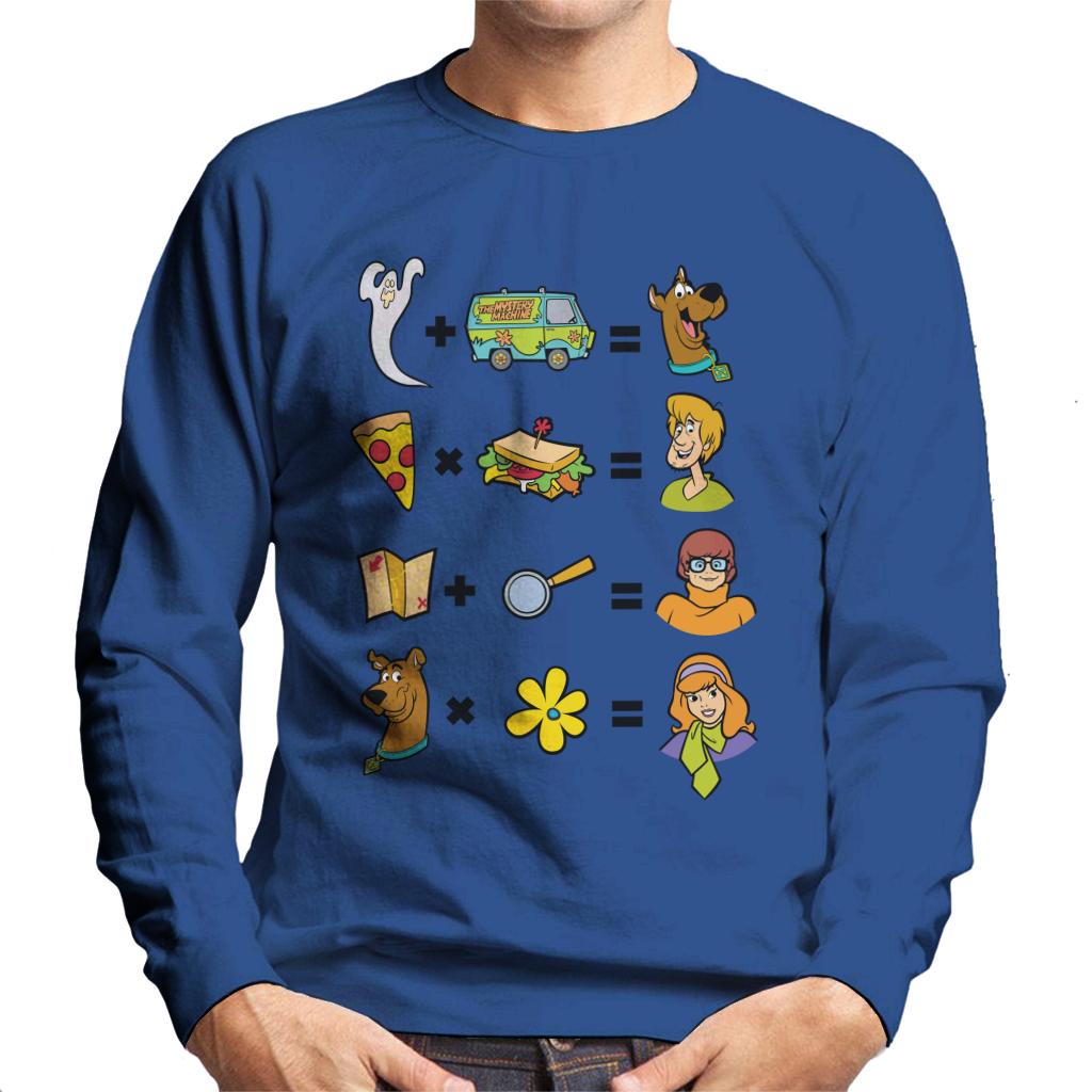 Scooby Doo Funny Equations Men's Sweatshirt-ALL + EVERY