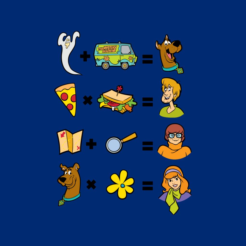 Scooby Doo Funny Equations Men's Sweatshirt-ALL + EVERY