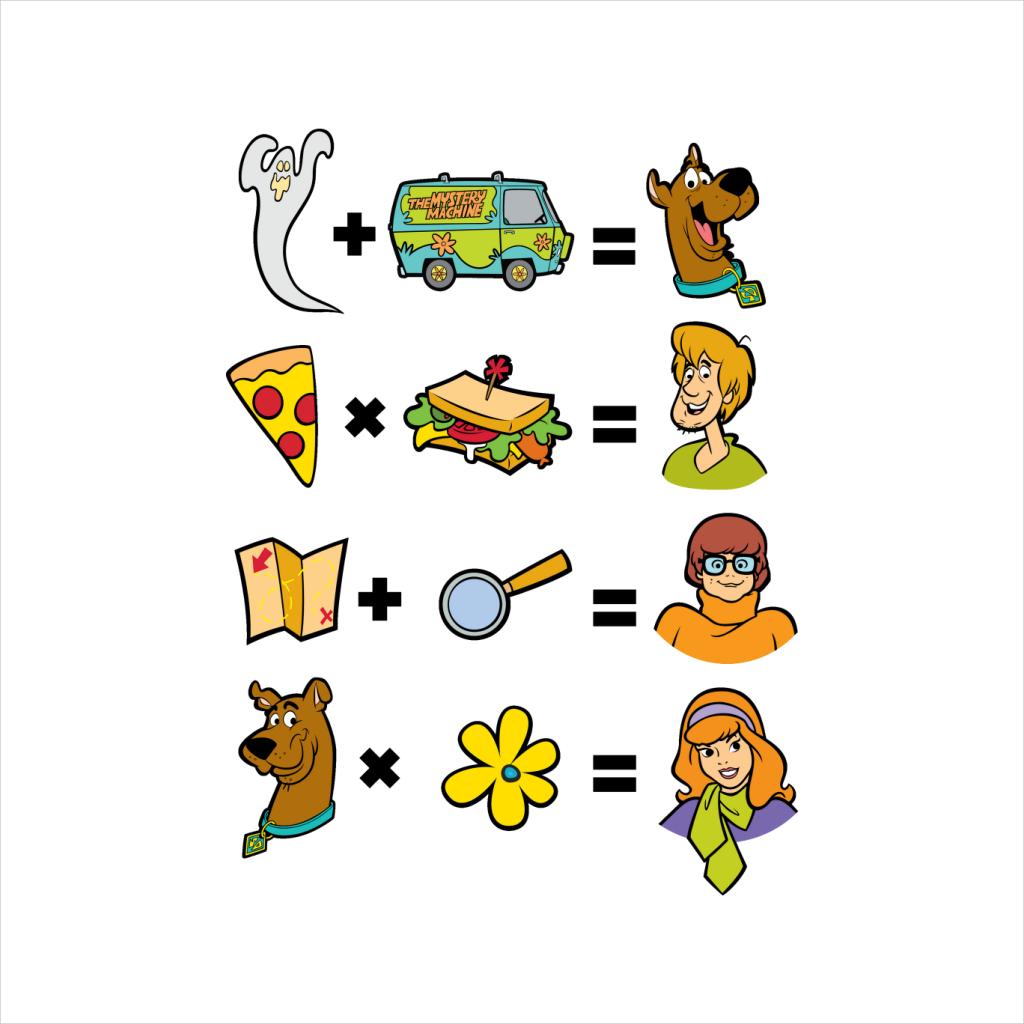Scooby Doo Funny Equations Women's T-Shirt-ALL + EVERY