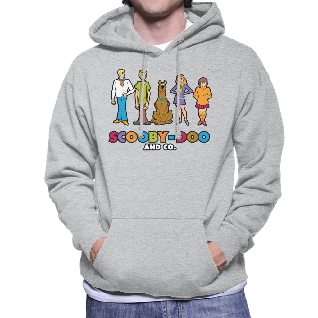 Scooby Doo And Co Men's Hooded Sweatshirt-ALL + EVERY