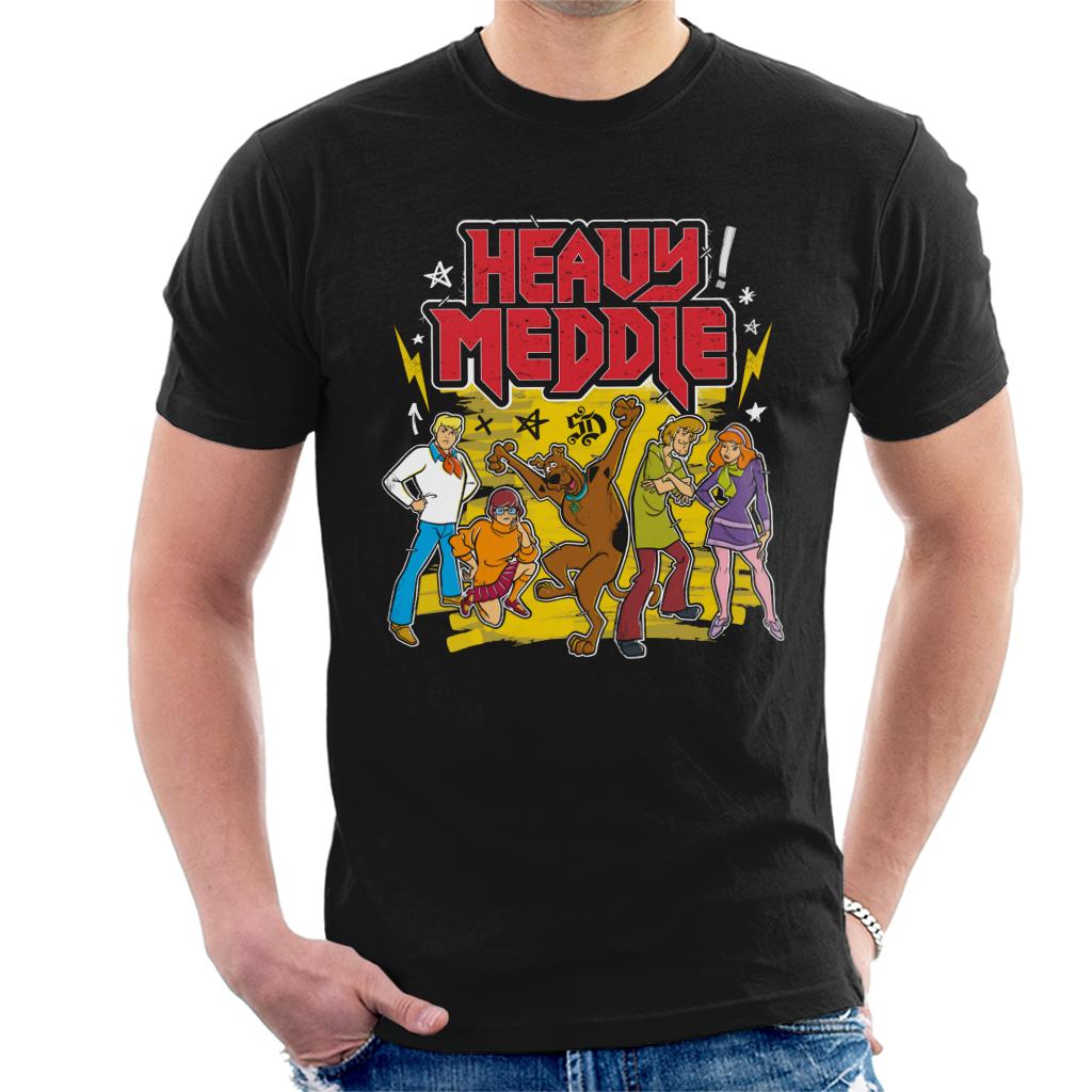T-Shirt Uomo Scooby Doo – Halloween Gang Surrounded By Ghosts – Merchandise Ufficiale - 3